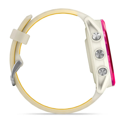 Garmin - Forerunner 570 - 42mm - Bone/Raspberry/Mango