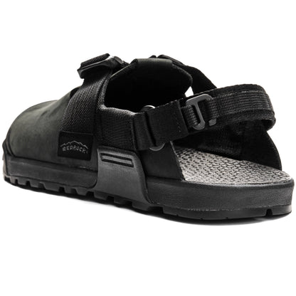 Bedrock - Mountain Clog - Nubuck Leather - Obsidian Dark Gray