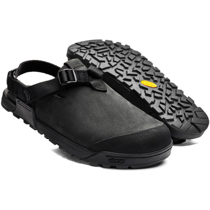 Bedrock - Mountain Clog - Nubuck Leather - Obsidian Dark Gray