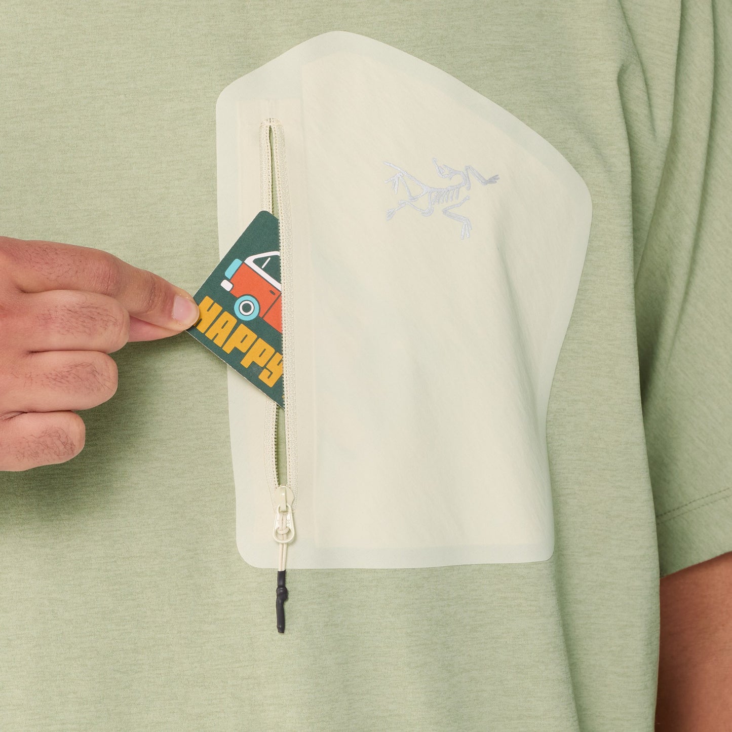 Arc'teryx - Mens Konseal Pocket Short Sleeve - Habitat/Sea Salt