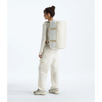 The North Face - Base Camp Duffel S - White Ash/Calacatta/Pale Khaki