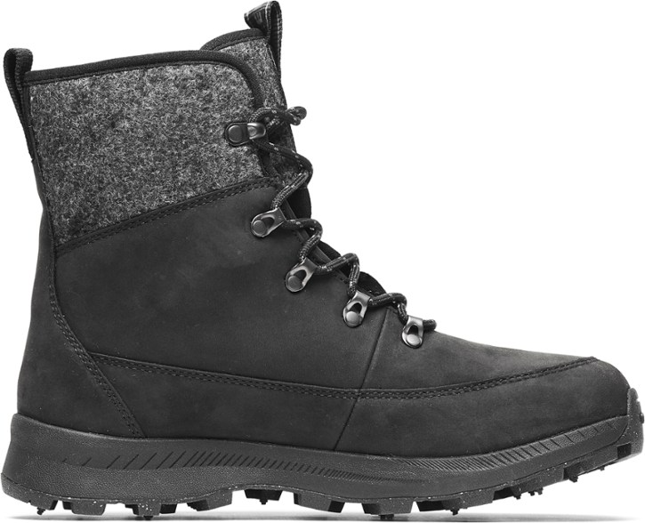 Icebug - Adak ReWool Mens BUGrip - Black/Grey