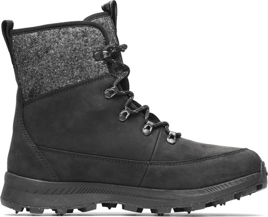 Icebug - Adak ReWool Mens BUGrip - Black/Grey