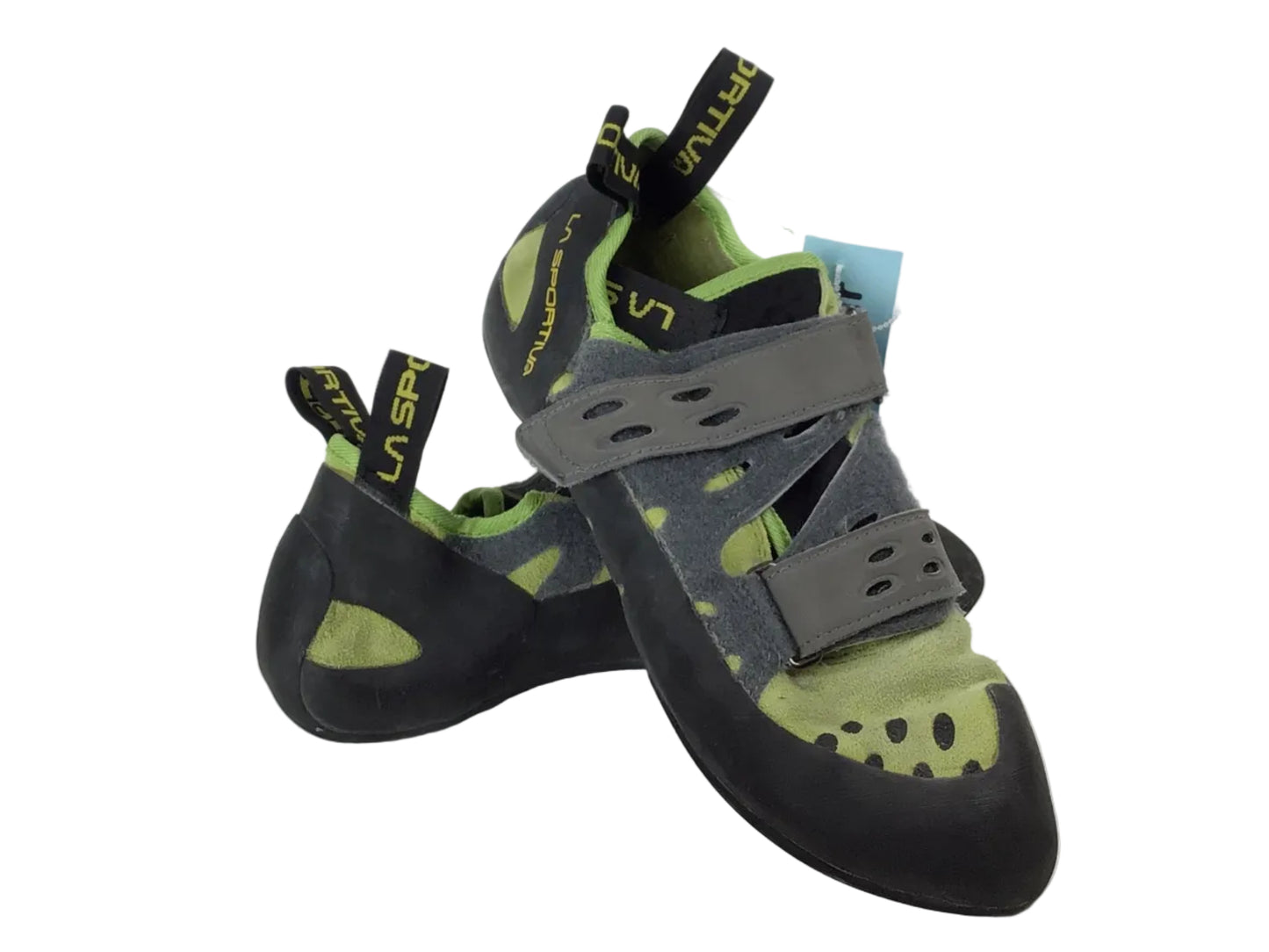 LA SPORTIVA CL SHOES 42 BLK/GRN