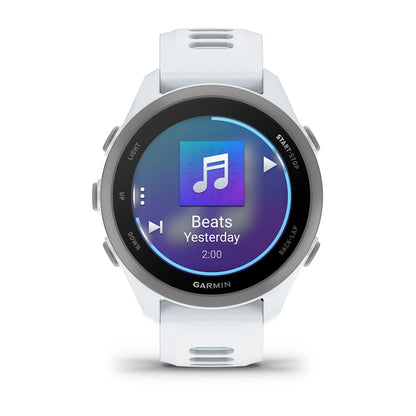 Garmin - Forerunner 170 Music - Whitestone/ Cloud Blue