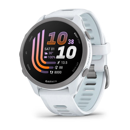 Garmin - Forerunner 170 Music - Whitestone/ Cloud Blue