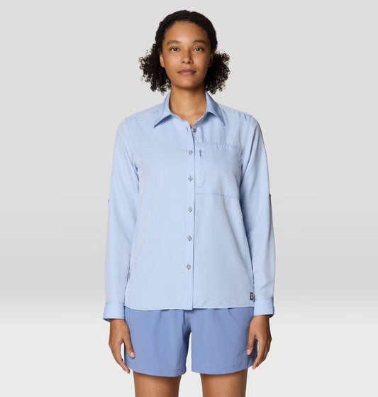 Mountain Hardwear - Canyon Long Sleeve - Best Coast Blue