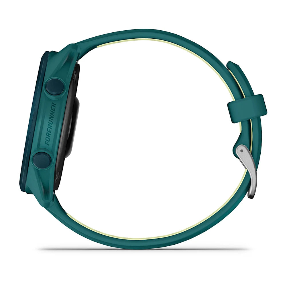 Garmin - Forerunner 170 Music - Teal Green/ Citron