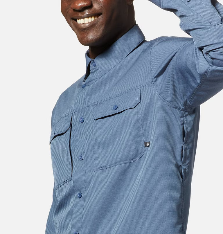 Mountain Hardwear - Canyon Long Sleeve Shirt - Zinc