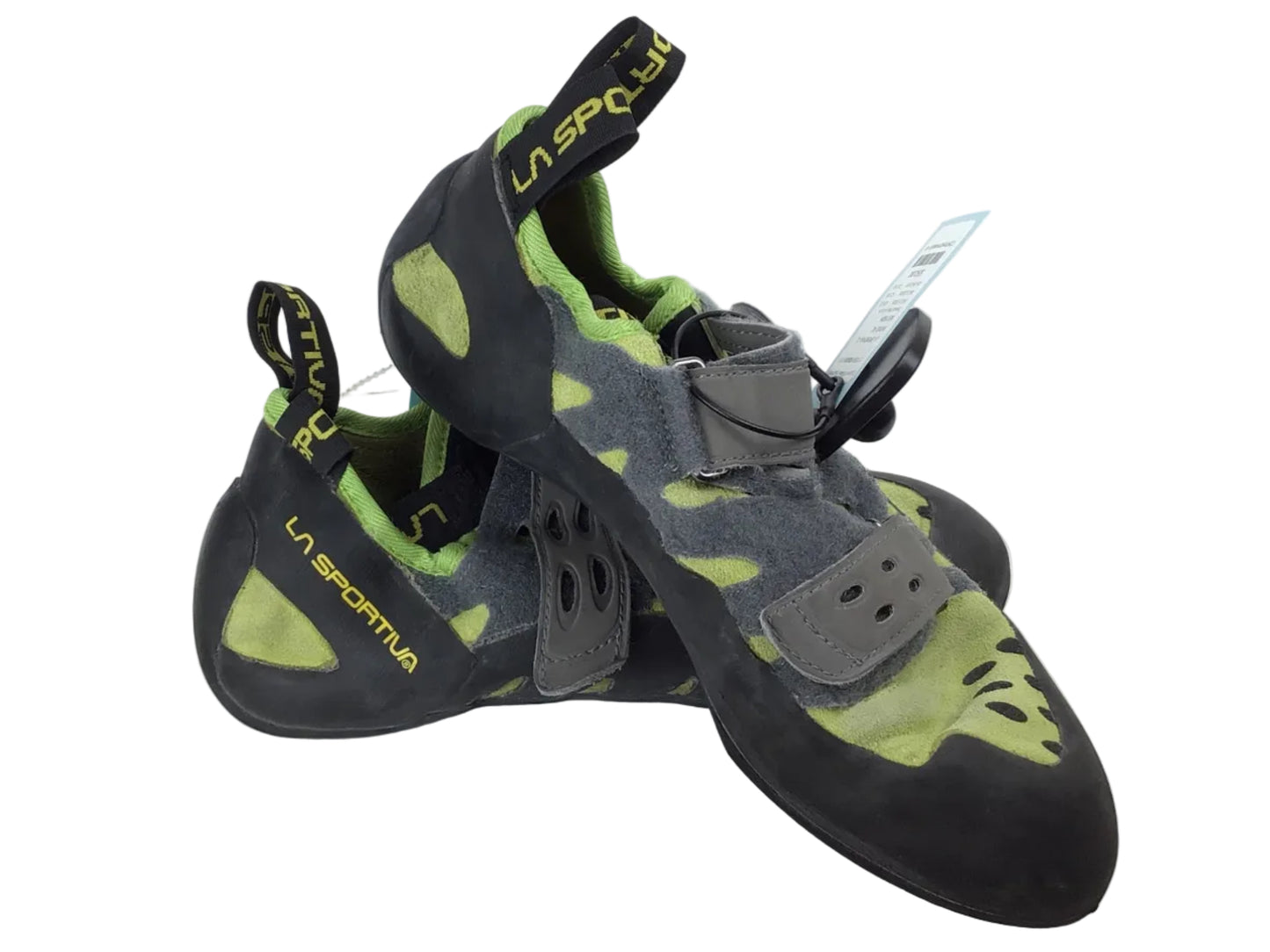 LA SPORTIVA CL SHOES 42 BLK/GRN