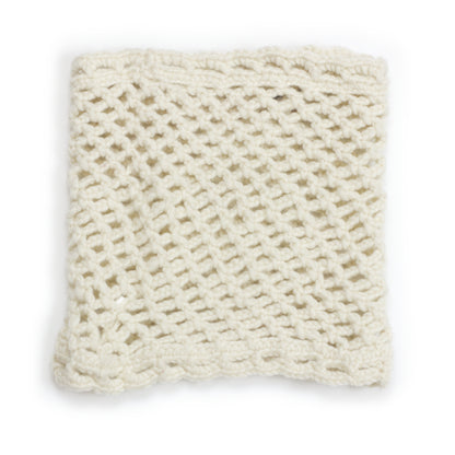 Ambler - Stacy Hand Knit Scarf - White