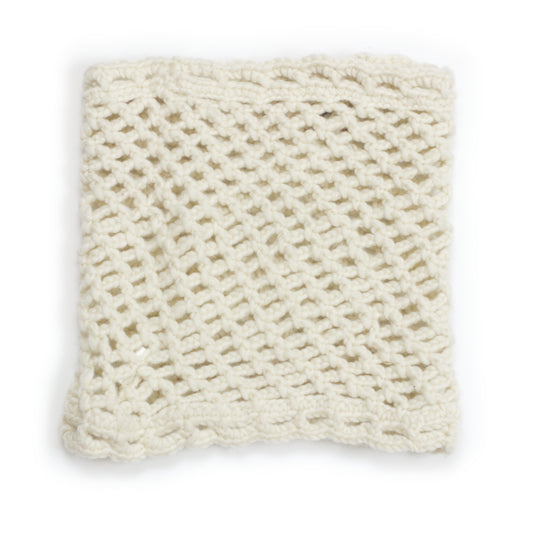 Ambler - Stacy Hand Knit Scarf - White