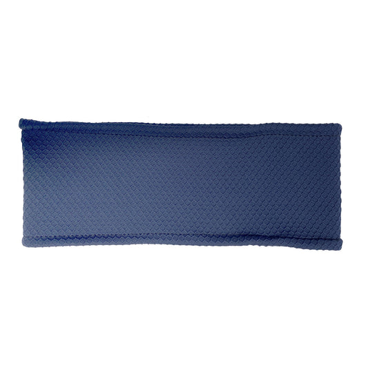 Choucas Hats - Zip Straight Headband - Embossed Velvet