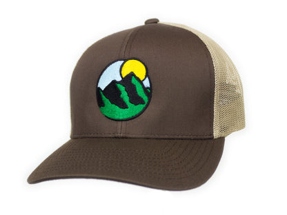 Factotum - OGE Pacific Trucker Snapback Cap - Brown/Khaki