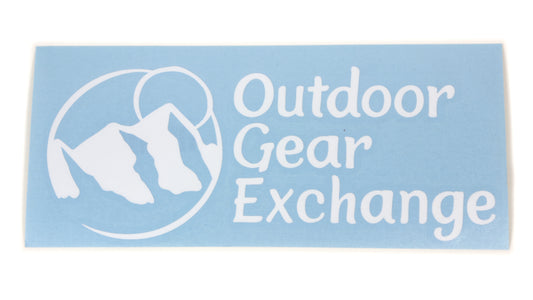OGE - OGE Standard Logo Transfer Sticker 7.4 x 2.9 - White