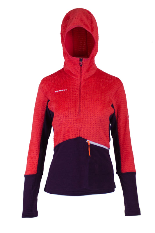 Mammut - Aenergy Light ML Hybrid Hoody SC - Women's - Sunset-Grape