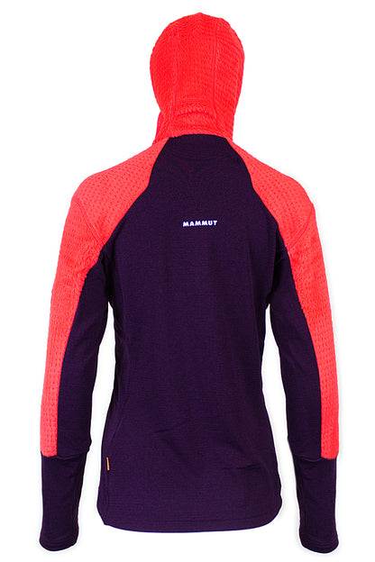 Mammut - Aenergy Light ML Hybrid Hoody SC - Women's - Sunset-Grape