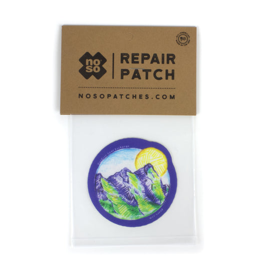 NOSO - OGE Sketched Stamp Logo - Blue/Green/Yellow