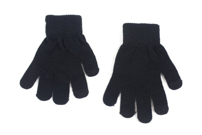 Nolan - 2-Tone Pick Stitch Knit Cuff Hat Kids' - Black/White
