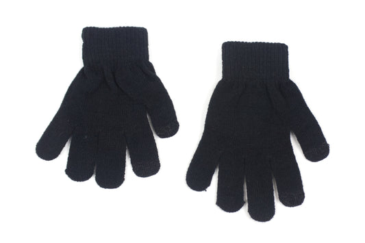 Nolan - 2-Tone Pick Stitch Knit Cuff Hat Kids' - Black/White