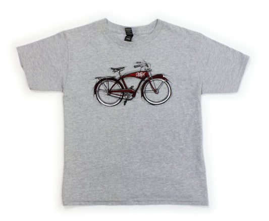MTBVT - Classic Cruiser Kids Tee - Heather Grey
