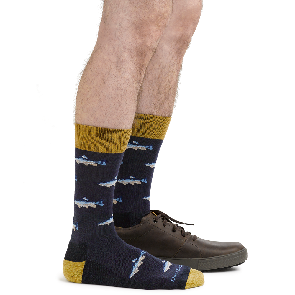 Darn Tough - Spey Fly Crew Lightweight with Cushion - Men's - Navy
