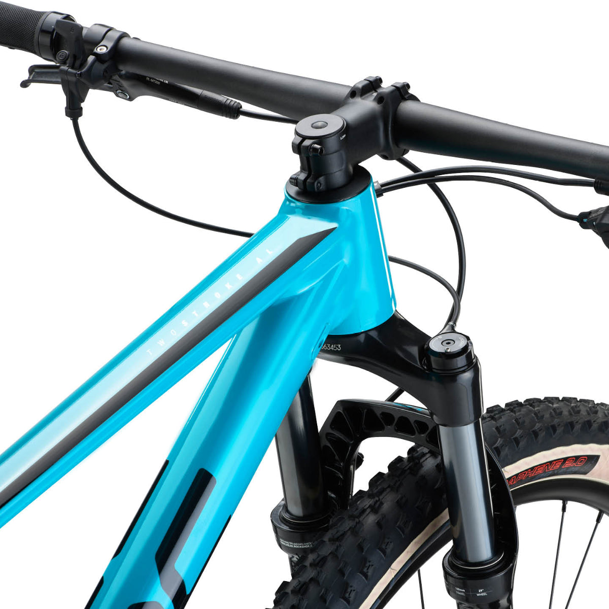 BMC - Twostroke AL TWO - Turquoise/Black/White