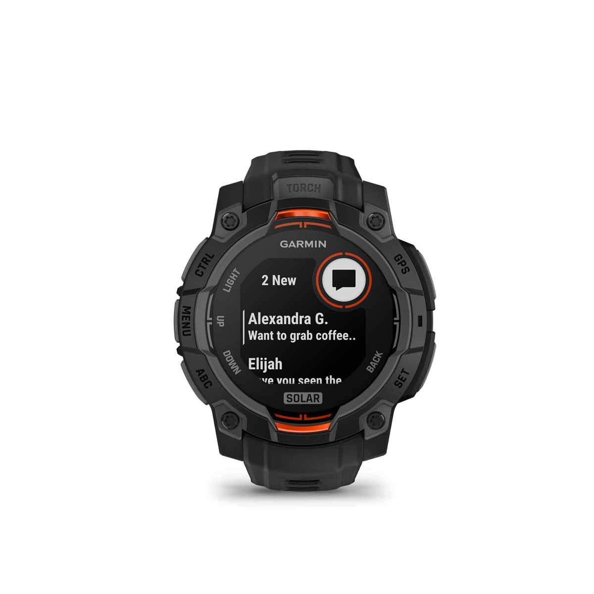 Garmin - Instinct 3 - 45mm Solar - Black/Black