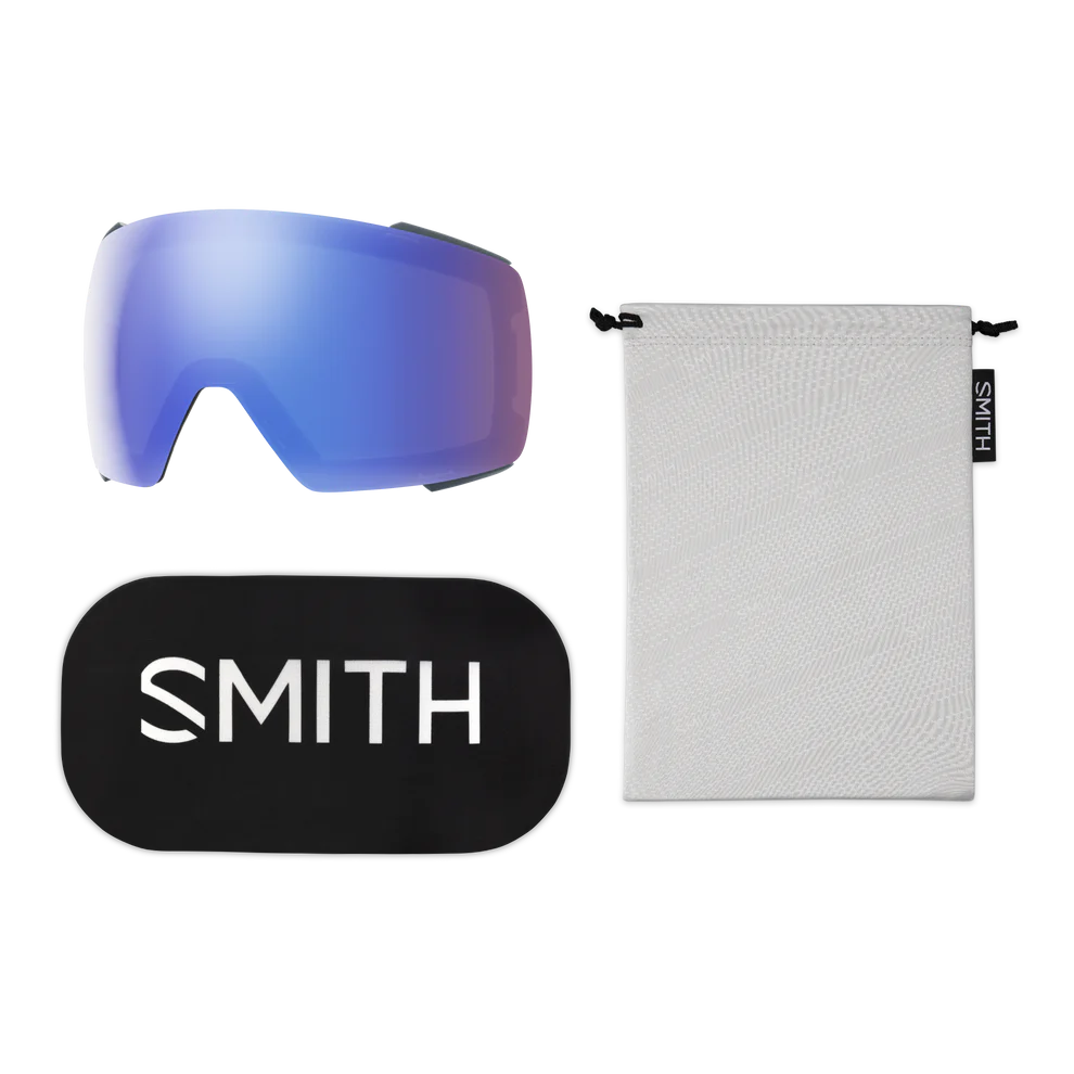Smith - I/O Mag - Slate; Everyday Red Mirror/Storm Blue Sensor Mirror