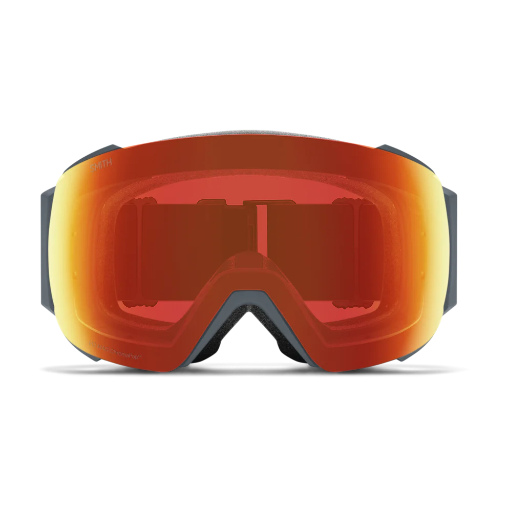 Smith - I/O Mag - Slate; Everyday Red Mirror/Storm Blue Sensor Mirror