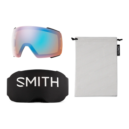 Smith - I/O Mag - Black; Pro Photo Blue Mirror