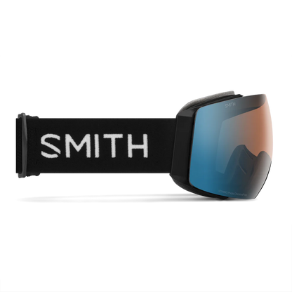 Smith - I/O Mag - Black; Pro Photo Blue Mirror