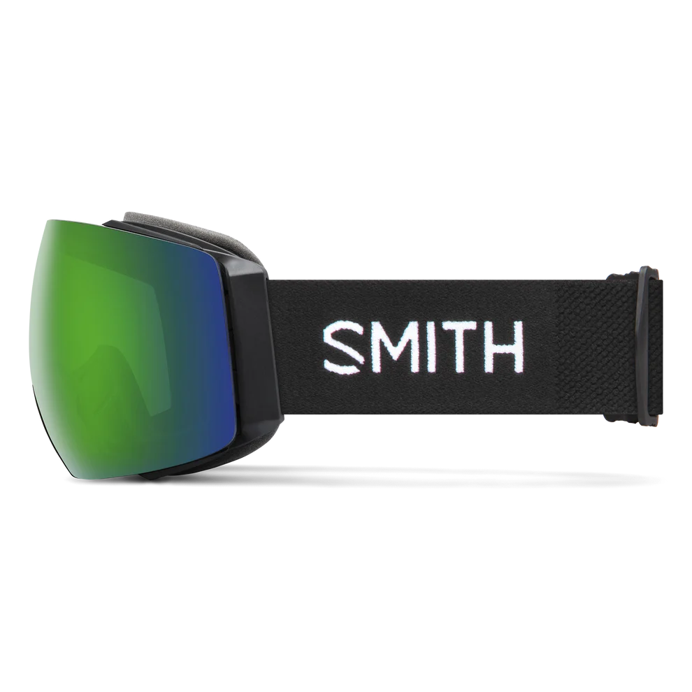 Smith - I/O Mag - Black; Sun Green Mirror/ChromaPop Storm Rose Flash
