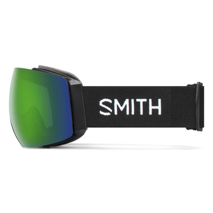 Smith - I/O Mag - Black; Sun Green Mirror/ChromaPop Storm Rose Flash