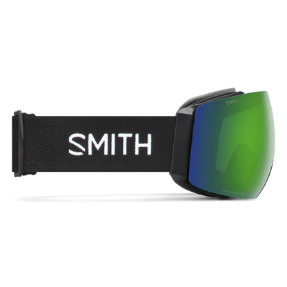 Smith - I/O Mag - Black; Sun Green Mirror/ChromaPop Storm Rose Flash