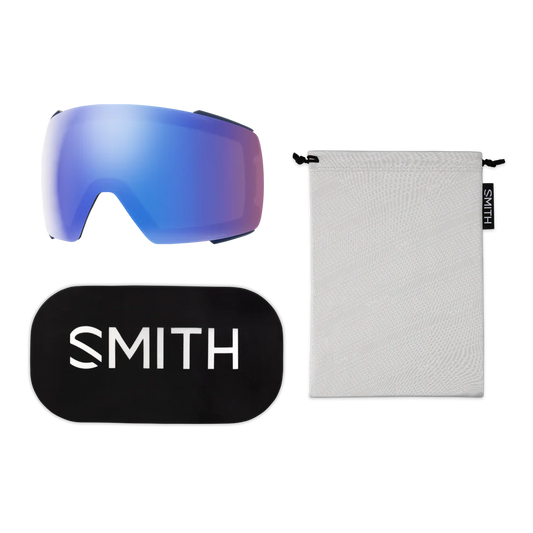 Smith - I/O Mag - Blackout; Sun Black/ChromaPop Storm Blue Sensor Mirror