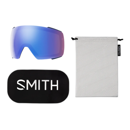 Smith - I/O Mag - Black; Everyday Green Mirror /ChromaPop Storm Blue Sensor Mirror