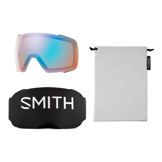 Smith - I/O Mag - White Vapor; Everyday Rose Gold Mirror /ChromaPop Storm Rose Flash