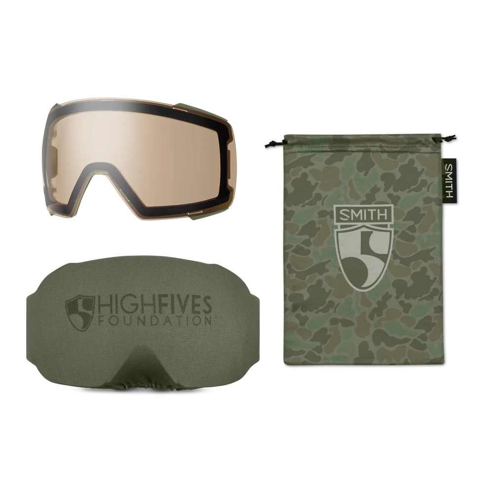 Smith - I/O Mag - Smith x High Fives; Sun Black/Storm Amber