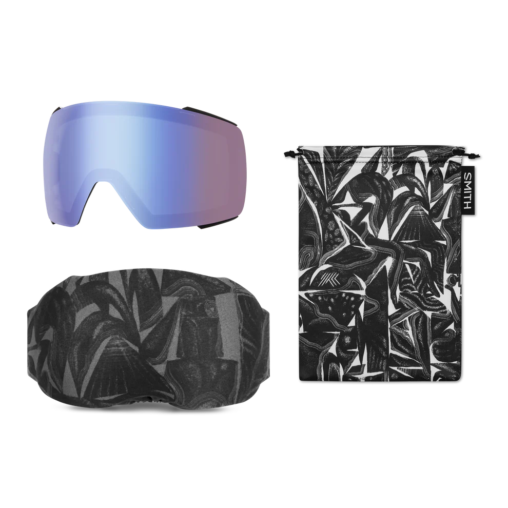 Smith - I/O Mag - Tyler Keaton Robbins Artist Series; Sun Black Gold Mirror/Storm Blue Sensor Mirror