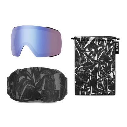 Smith - I/O Mag - Tyler Keaton Robbins Artist Series; Sun Black Gold Mirror/Storm Blue Sensor Mirror