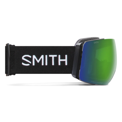 Smith - I/O Mag XL - Black; Sun Green Mirror/Storm Rose Flash
