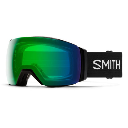 Smith - I/O Mag XL - Black; Sun Green Mirror/Storm Rose Flash