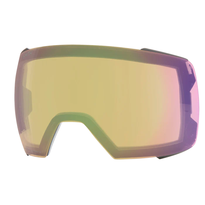 Smith - I/O Mag XL - Black; Sun Red Mirror/Storm Yellow Flash