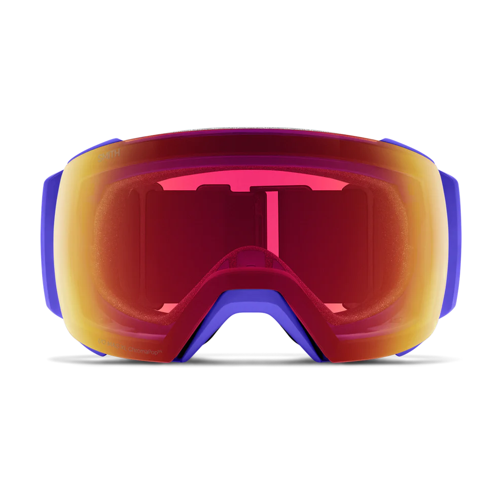 Smith - I/O Mag XL - Ultraviolet Peaking; Pro Photo Gold Mirror/Storm Blue Sensor Mirror