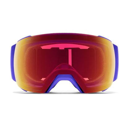 Smith - I/O Mag XL - Ultraviolet Peaking; Pro Photo Gold Mirror/Storm Blue Sensor Mirror