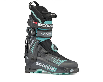 Scarpa - F1 LT Women's Touring Boot - Carbon/Aqua