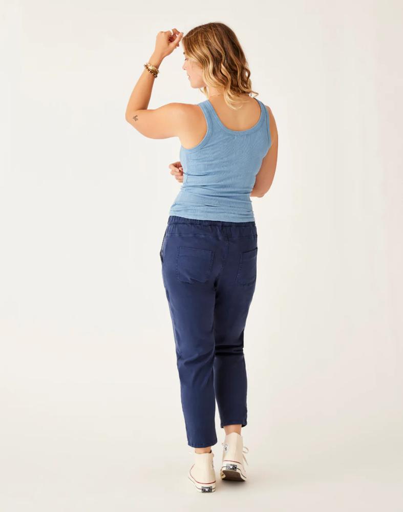 Carve Designs - Zoe Twill Pant - Women's - Navy