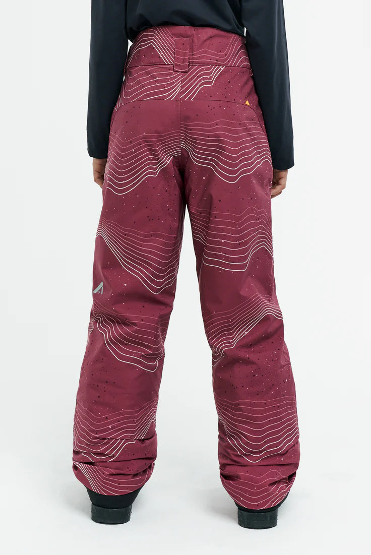 Orage - Comi Insulated Pant - Kids' - Shadows Outlines Cherry