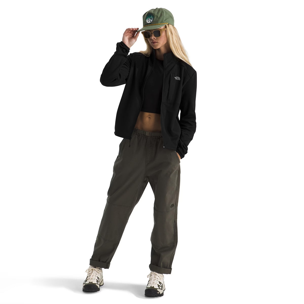 The North Face - Women's TNF Performance Fleece Full Zip Jacket - TNF Black